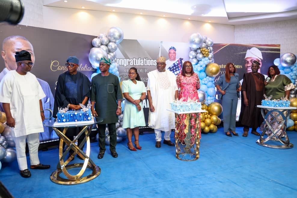 SGF, OTHERS SHOWER GLOWING ENCOMIUMS AS SEGUN, AONDOAKAA & OGUNMEFUN BOW OUT OF SERVICE IN STYLE