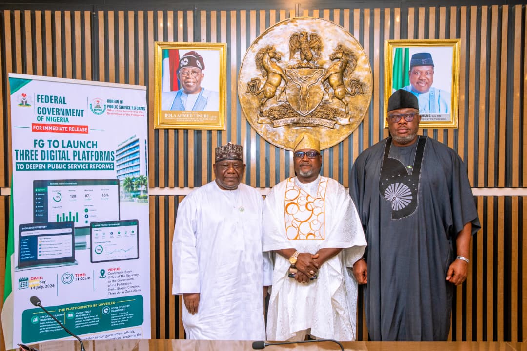 FG LAUNCHES REFORM TRACKER, KNOWLEDGE REPOSITORY AND NSPSR DASHBOARD TO DEEPEN DIGITAL SERVICE REFORM