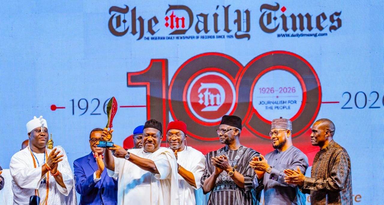 DTN@100: PRESIDENT TINUBU LAUDS DAILY TIMES AS THE DEFINING CHRONICLER OF NIGERIA’S POLITICAL EVOLUTION